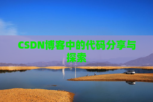 CSDN博客中的代码分享与探索 CSDN博客中的代码分享与探索
